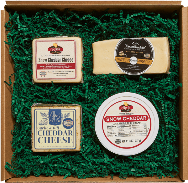 Ron's Wisconsin Cheese Farmstead Collection Gift Box
