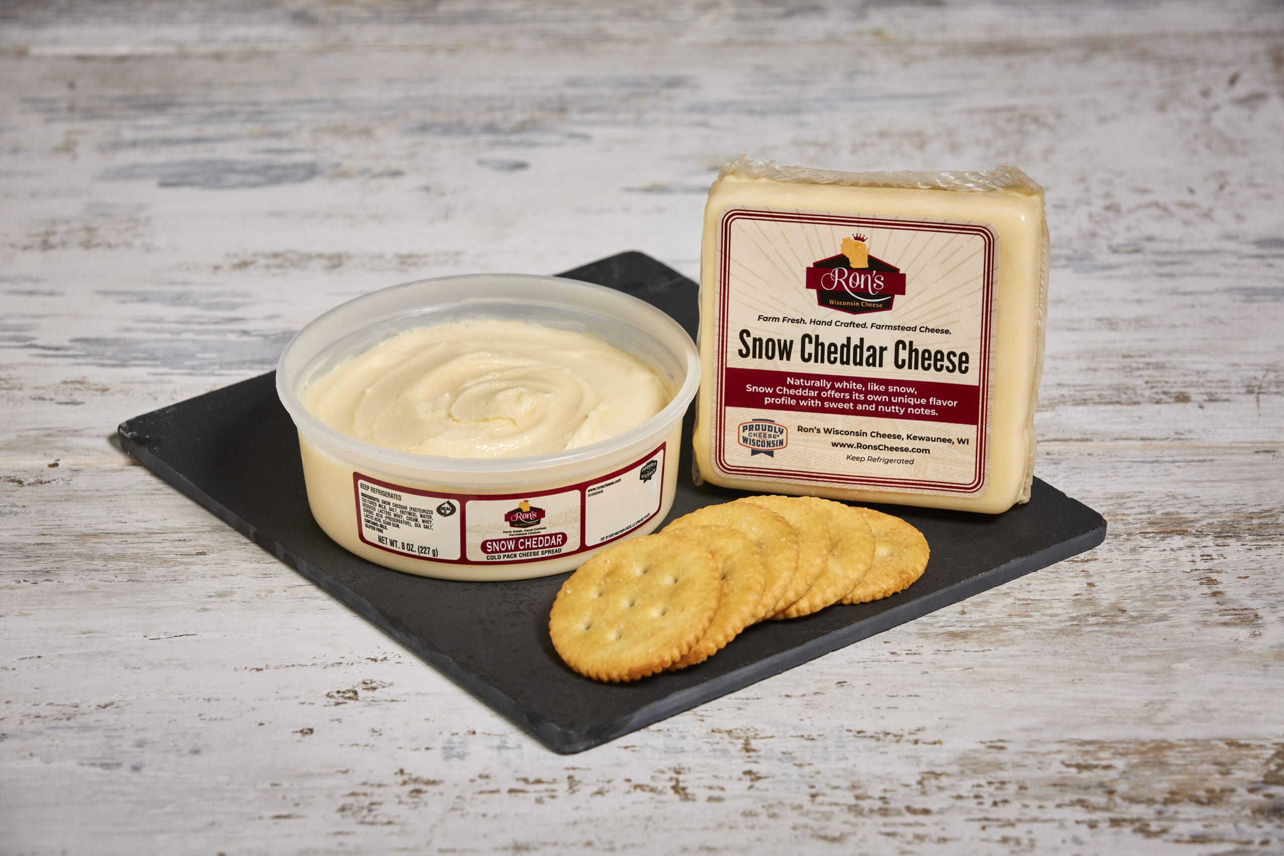Ron's Wisconsin Cheese Snow Cheddar Products