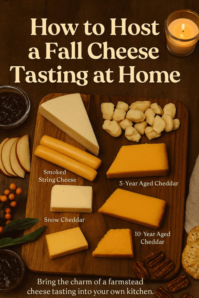Fall Cheese Tasting