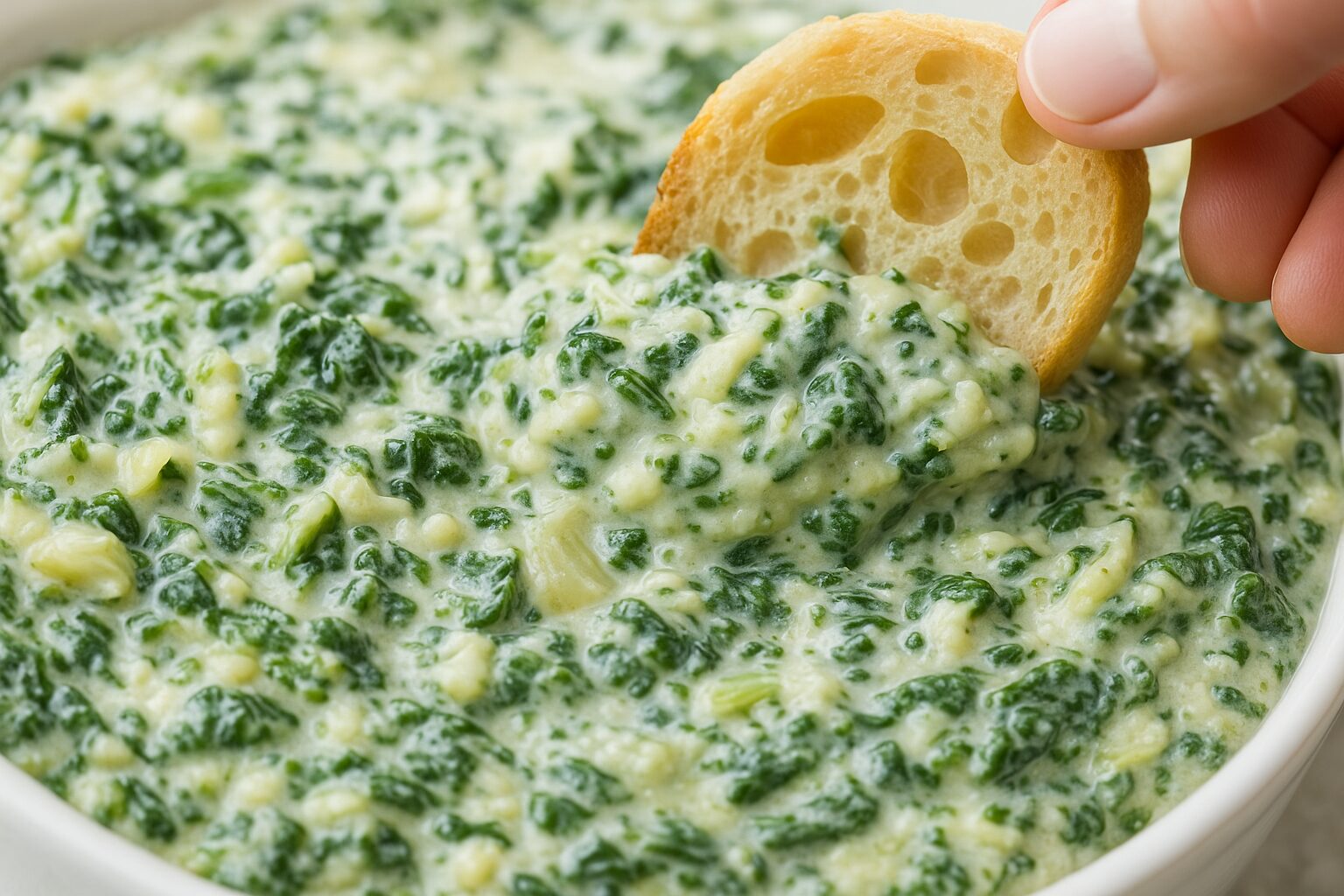 Ron's Creamy Vegetable Spinach and Artichoke Dip