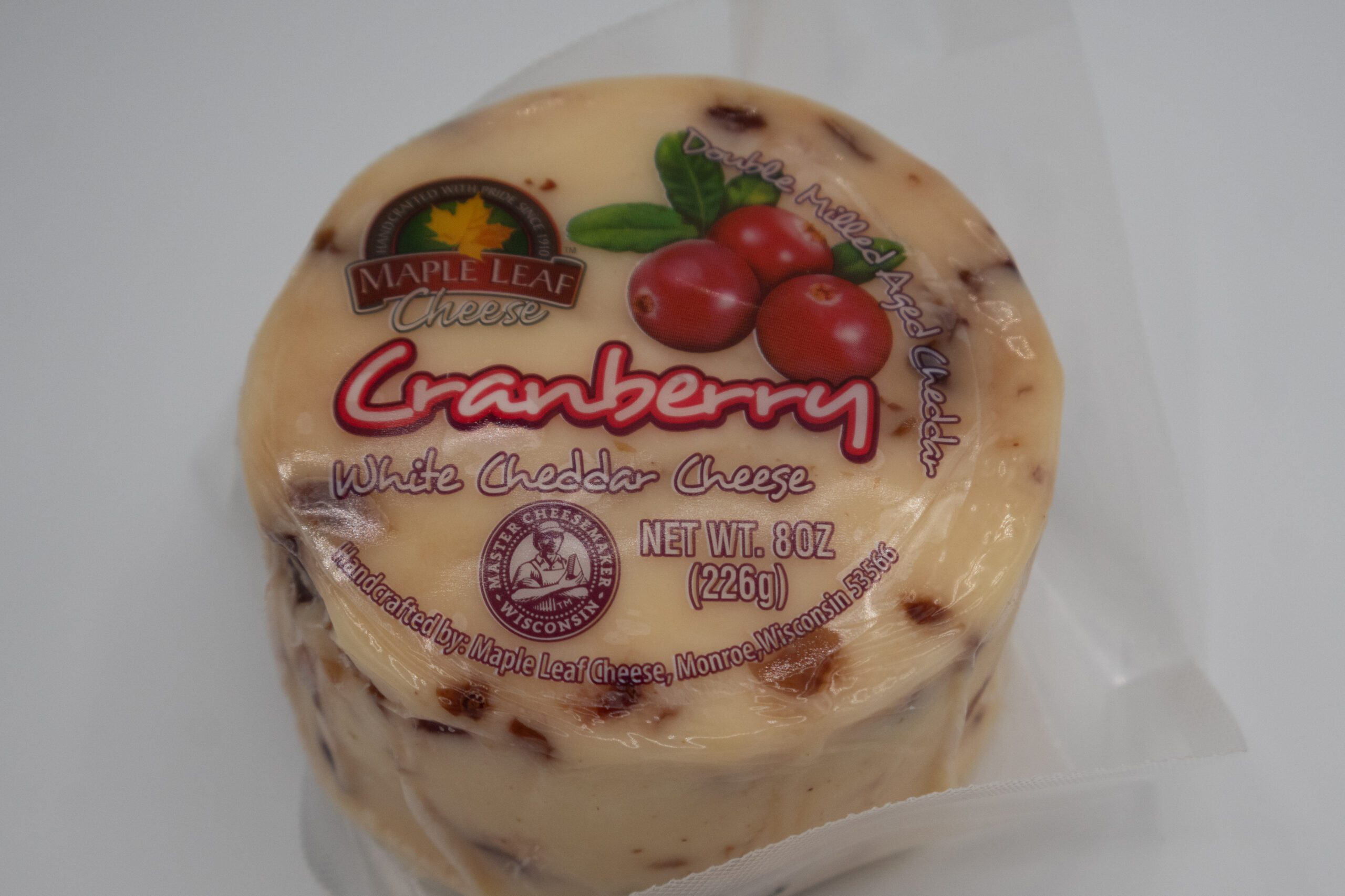 Maple Leaf Cranberry White Cheddar