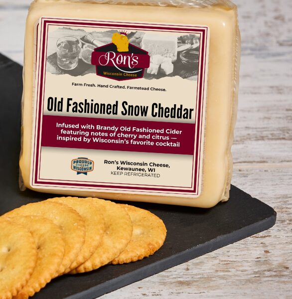 Brandy Old Fashioned Snow Cheddar